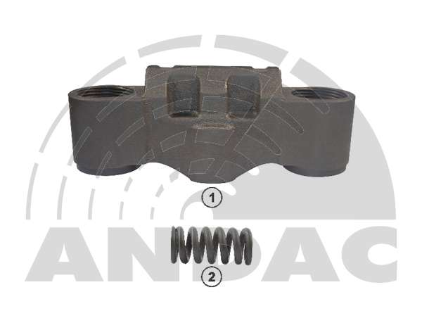 Ремкомплект суппорта Knorr SN6/SN7 Mercedes 0810 10141