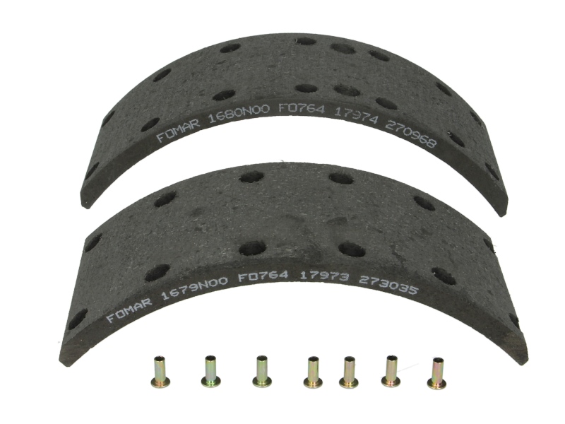 Накладки тормозные Mercedes 709D-711D 300x102.5 STD RL201100A4