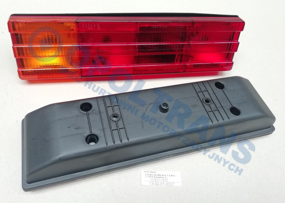 Фонарь задний Mercedes 609D-814D, Vario левый 13-02-01-0037