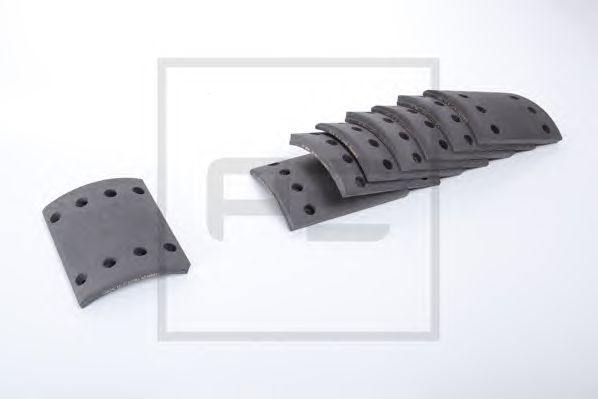 Накладки тормозные BPW 300x200 STD половина комплекта 086.132-00A