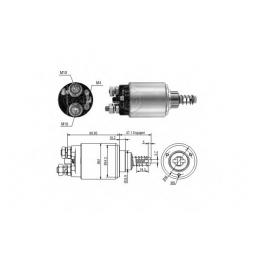 Реле втягивающее DAF, MAN, RVI ZM2639