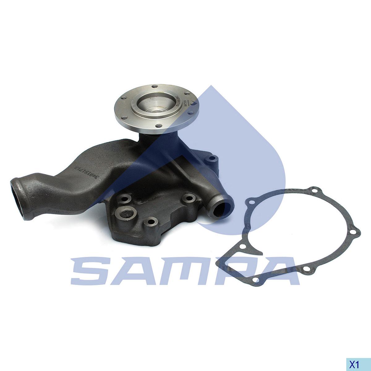 Помпа водяная MAN VW D0824/6GF 023.240