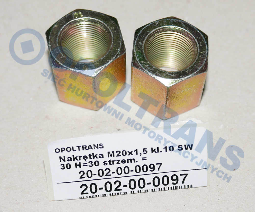 Гайка стремянки M20x1.5 Renault Magnum 20-02-00-0097