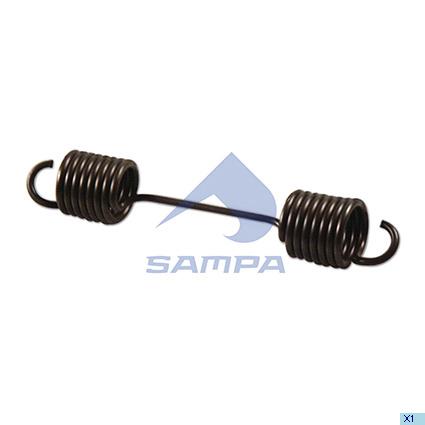 Пружина гальмівної колодки Mercedes d36x207 100.094