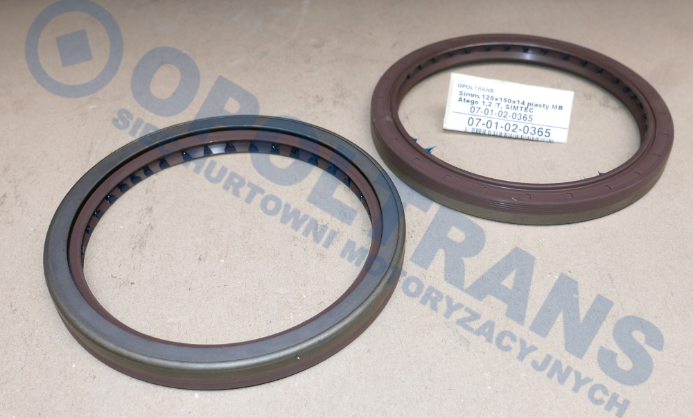 Сальник ступицы Mercedes Atego 1228-1523 зад 125x150x14 07-01-02-0365