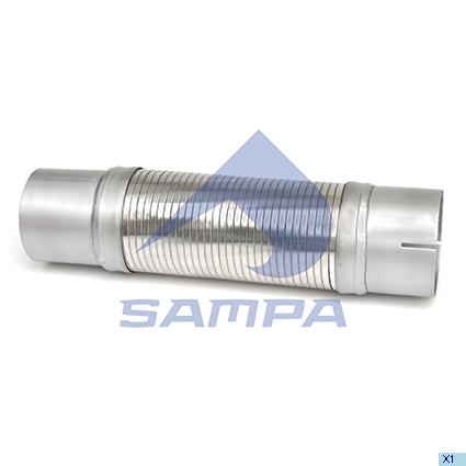 Гофра вихлопної труби Mercedes 814-1514 OM366-OM366LA 100.051