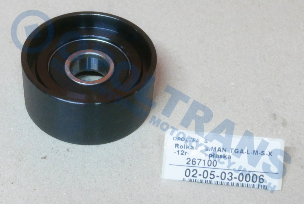 Ролик натяжителя ремня MAN TGA-L-M-S-X d74 02-05-03-0006