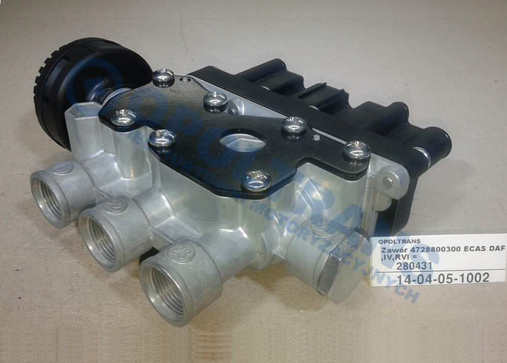 Клапан ECAS DAF, Iveco, Renault 4728800300 14-04-05-1002
