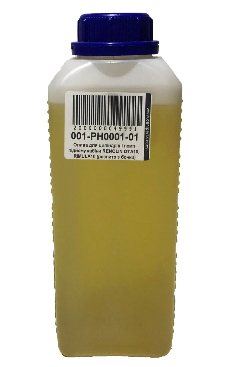 Масло гидравлическое RENOLIN DTA10, RIMULA10 001-PH0001-01