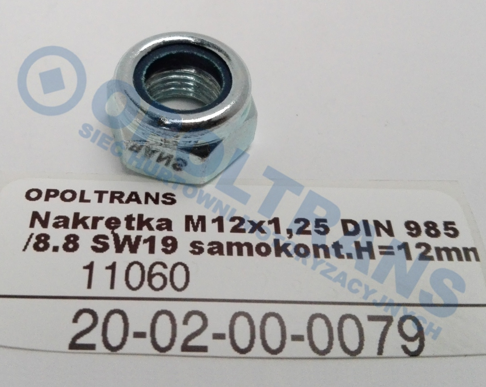 Гайка болта карданного вала M12x1.5 20-02-00-0072