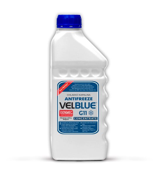 Антифриз концентрат G11 синий 0.95кг -80C VELBLUE G11 0,95KG