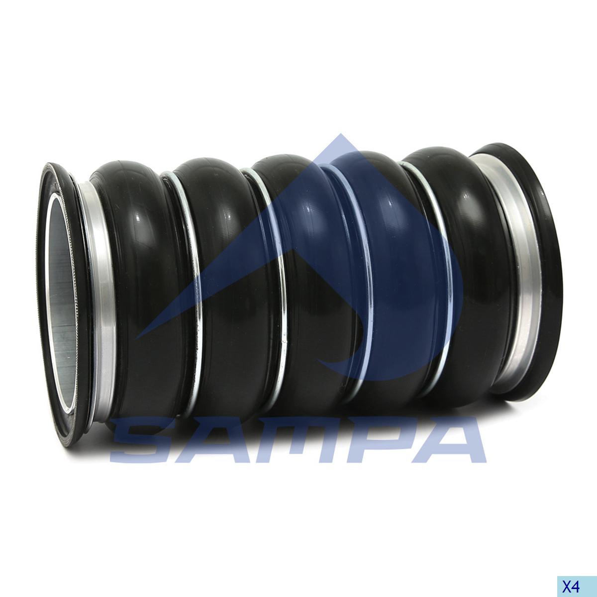 Гофра интеркулера Scania 4, P,G,R,T 041.045