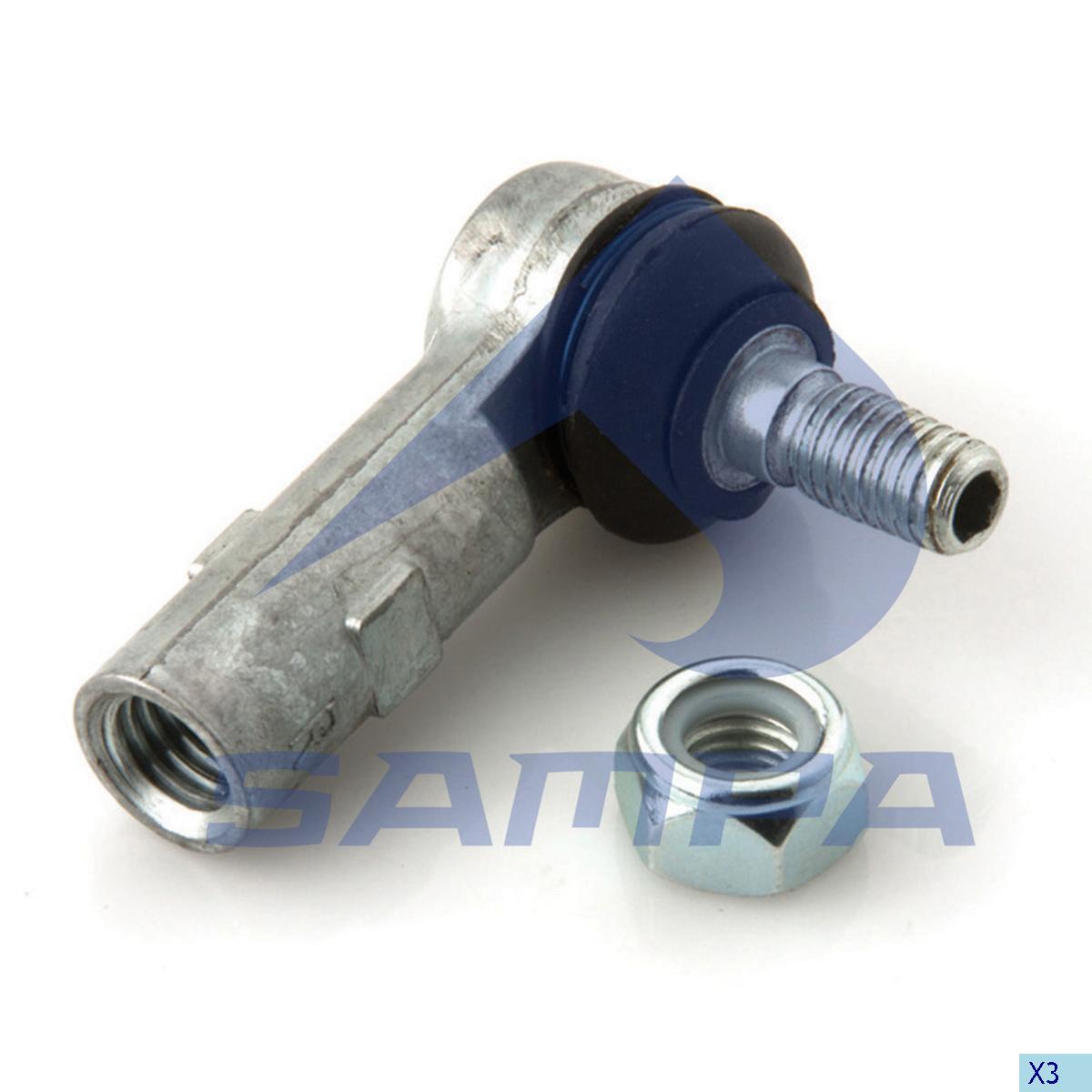 Наконечник тяги КПП M12x1.75 L Scania 3,4 040.040
