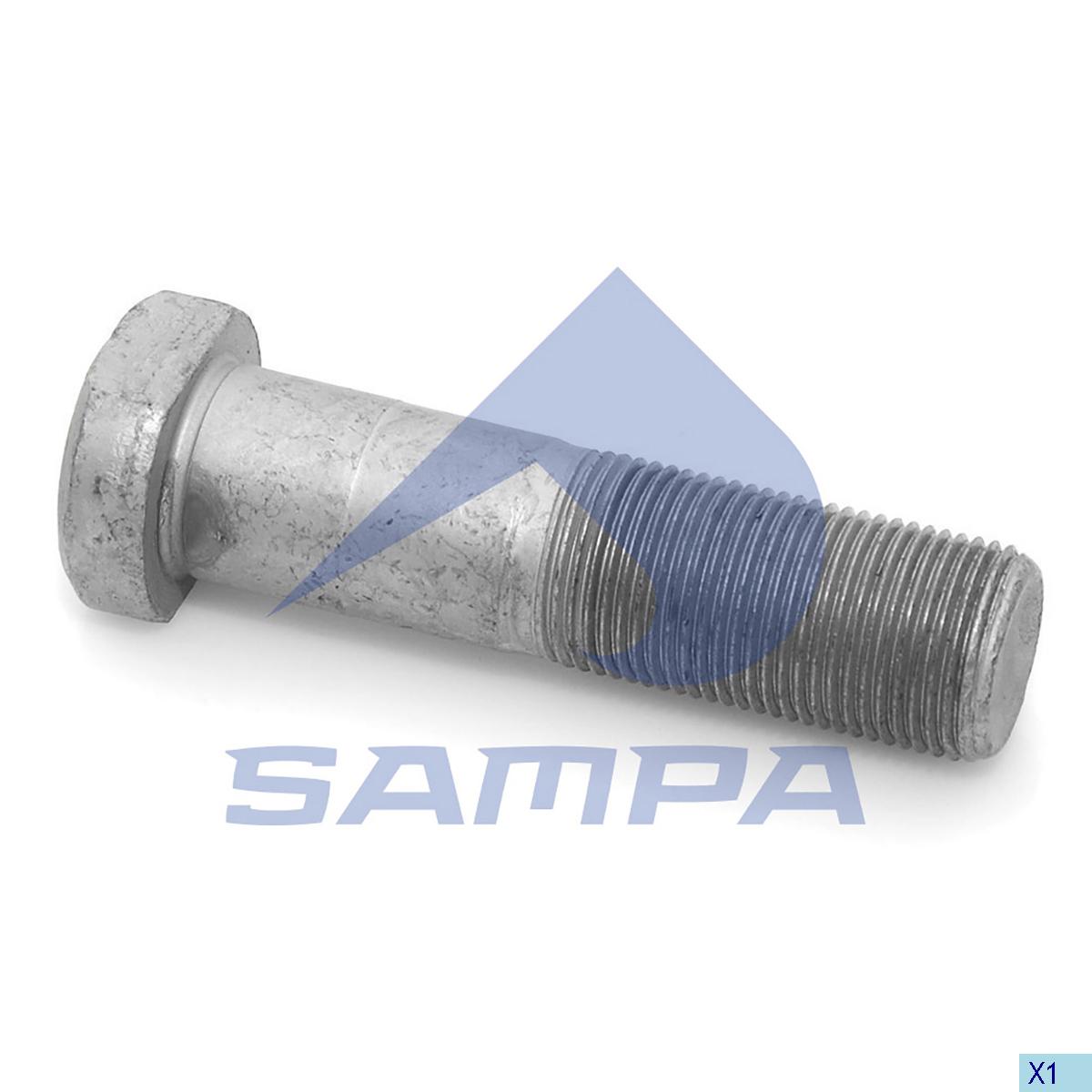 Шпилька колеса M20x77 MAN TGM задн 023.048
