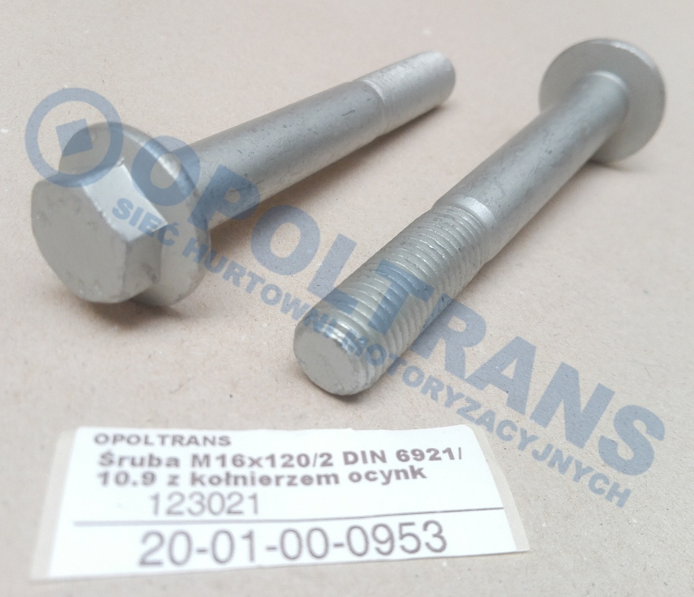 Болт рессоры M16x120 Mercedes 814 20-01-00-0953