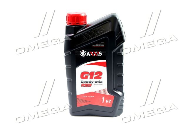 Антифриз G12 червоний 1кг AX-P999-G12R RDM1