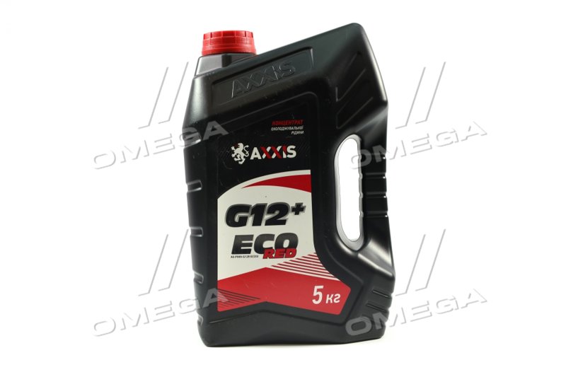 Антифриз концентрат G12+ червоний 5кг AX-P999-G12R ECO5l