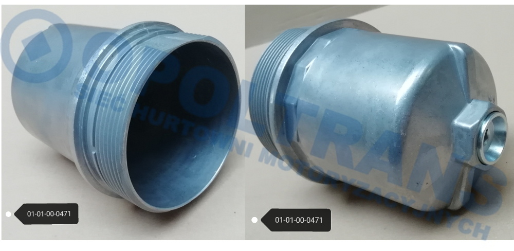 Кришка масляного фільтра Mercedes 1117-1320 OM366LA 01-01-00-0471