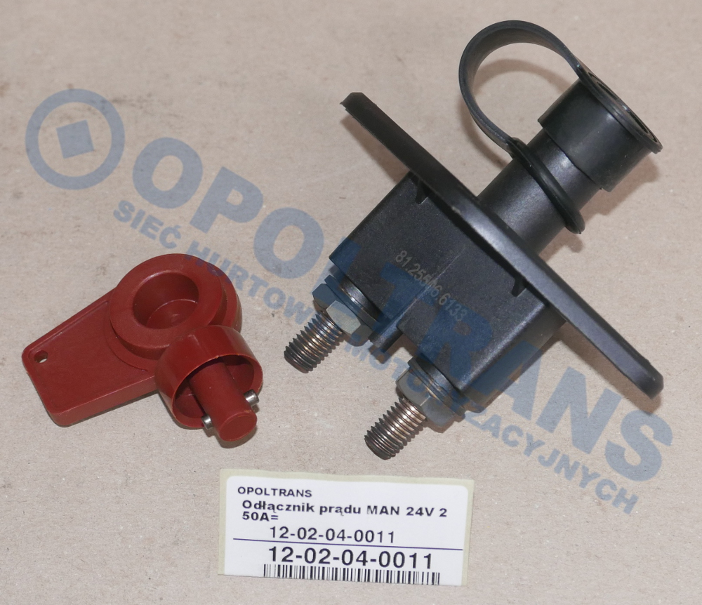 Выключатель массы MAN TGA-S-X 24V 250A 12-02-04-0011