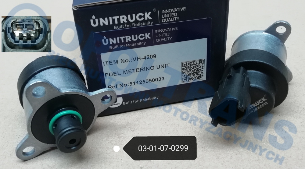 Дозирующий клапан ТНВД MAN TGX 03-01-07-0299