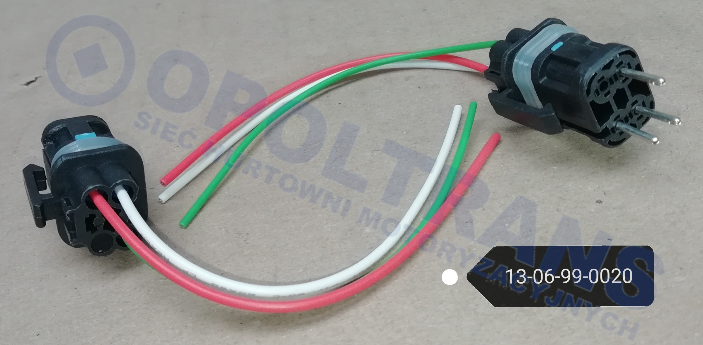 Розетка фари 4-pin MAN TGX 13-06-99-0020