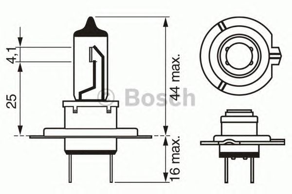 Лампа H7 24V 70W 1 987 302 471