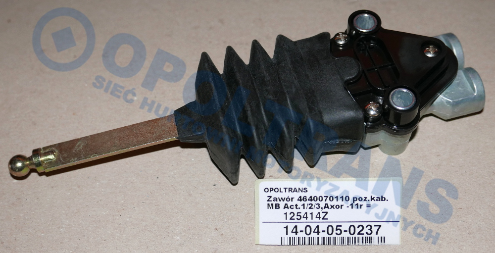 Кран уровня кабины 4640070110 Mercedes Actros, DAF 14-04-05-0237