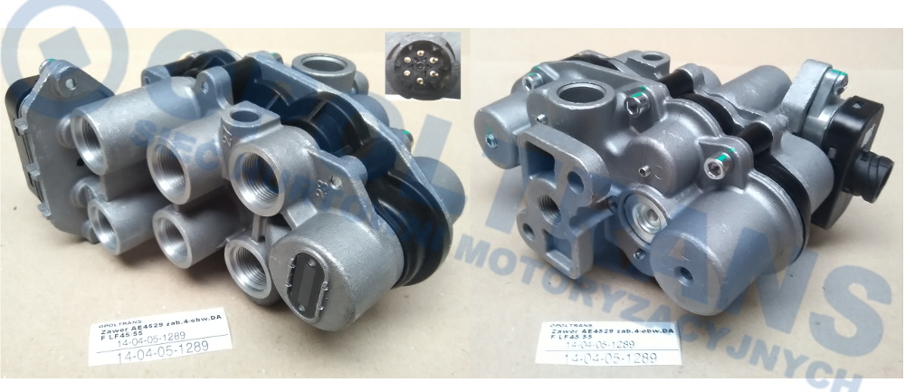 Кран четырехконтурный DAF AE4529 14-04-05-1289