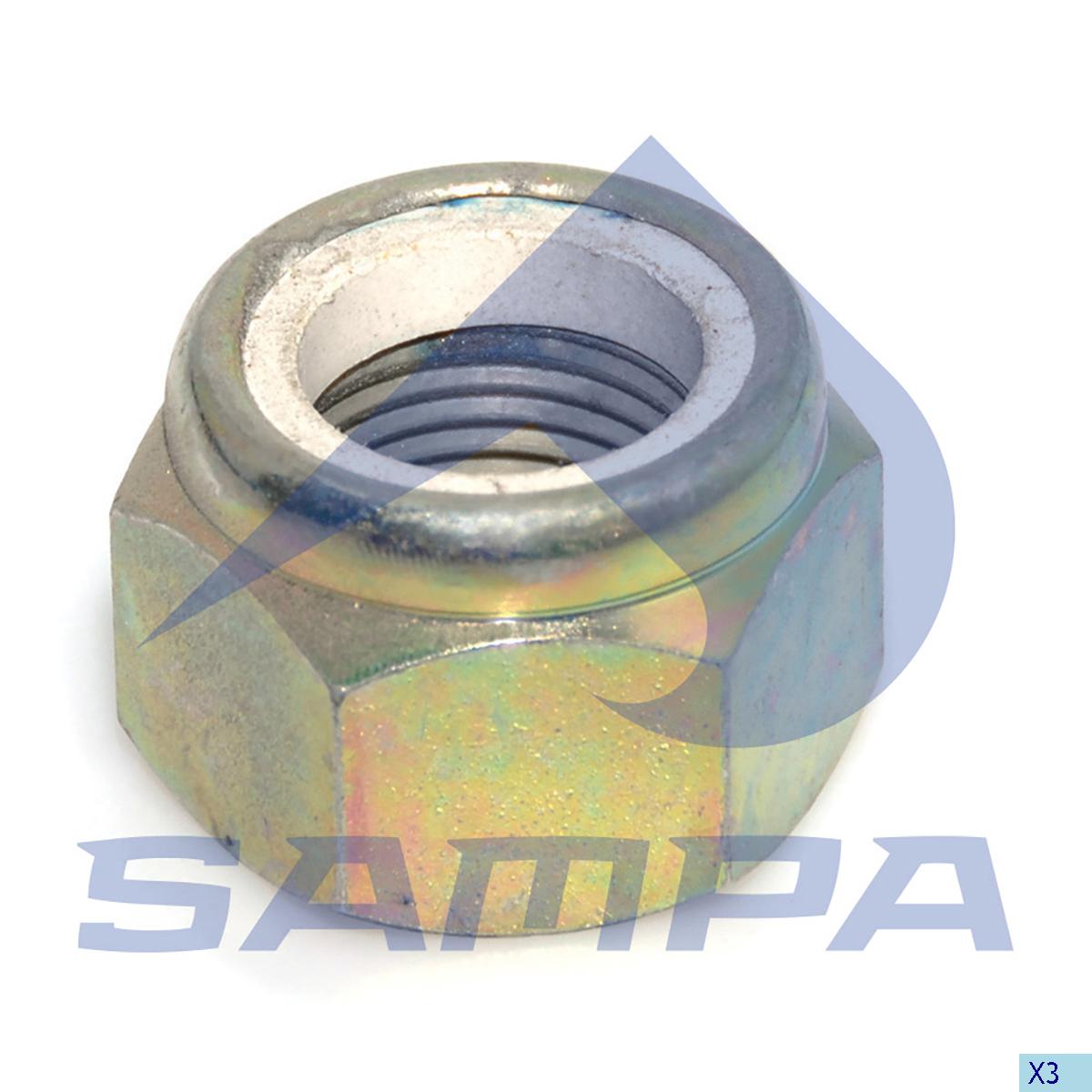 Гайка болта рессоры M24x2 самоконтр 104.163