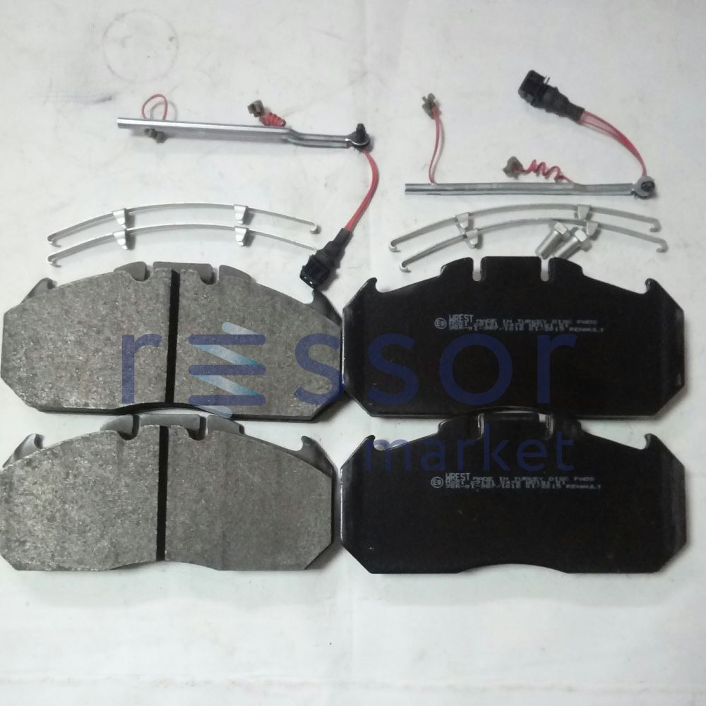 Колодки тормозные MAN TGA, Renault WD181