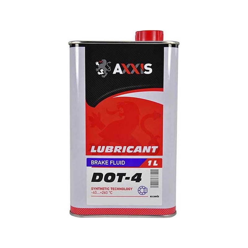Жидкость тормозная DOT4 1л AX-26461