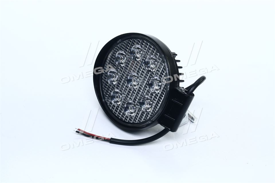 Фара LED дополнительная 12/24V, 9*3W, d-112mm TP-9300D