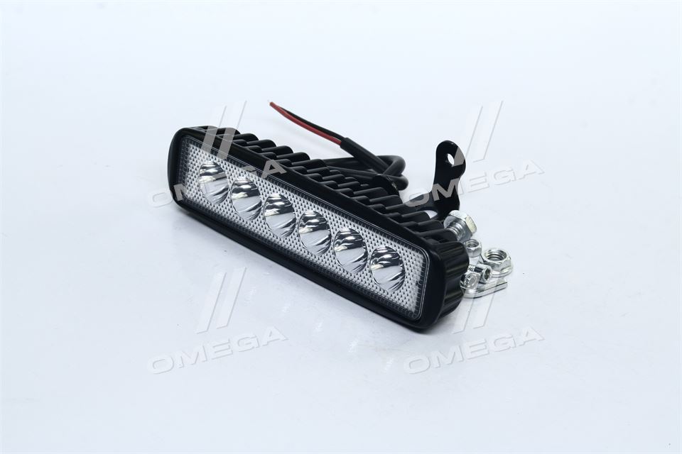 Фара LED дополнительная 12/24V, 6*3W, 157*42*40mm TP-6340