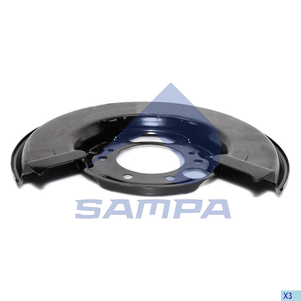 Захист колодок ручника Mercedes Sprinter 00-06, VW LT 010.498