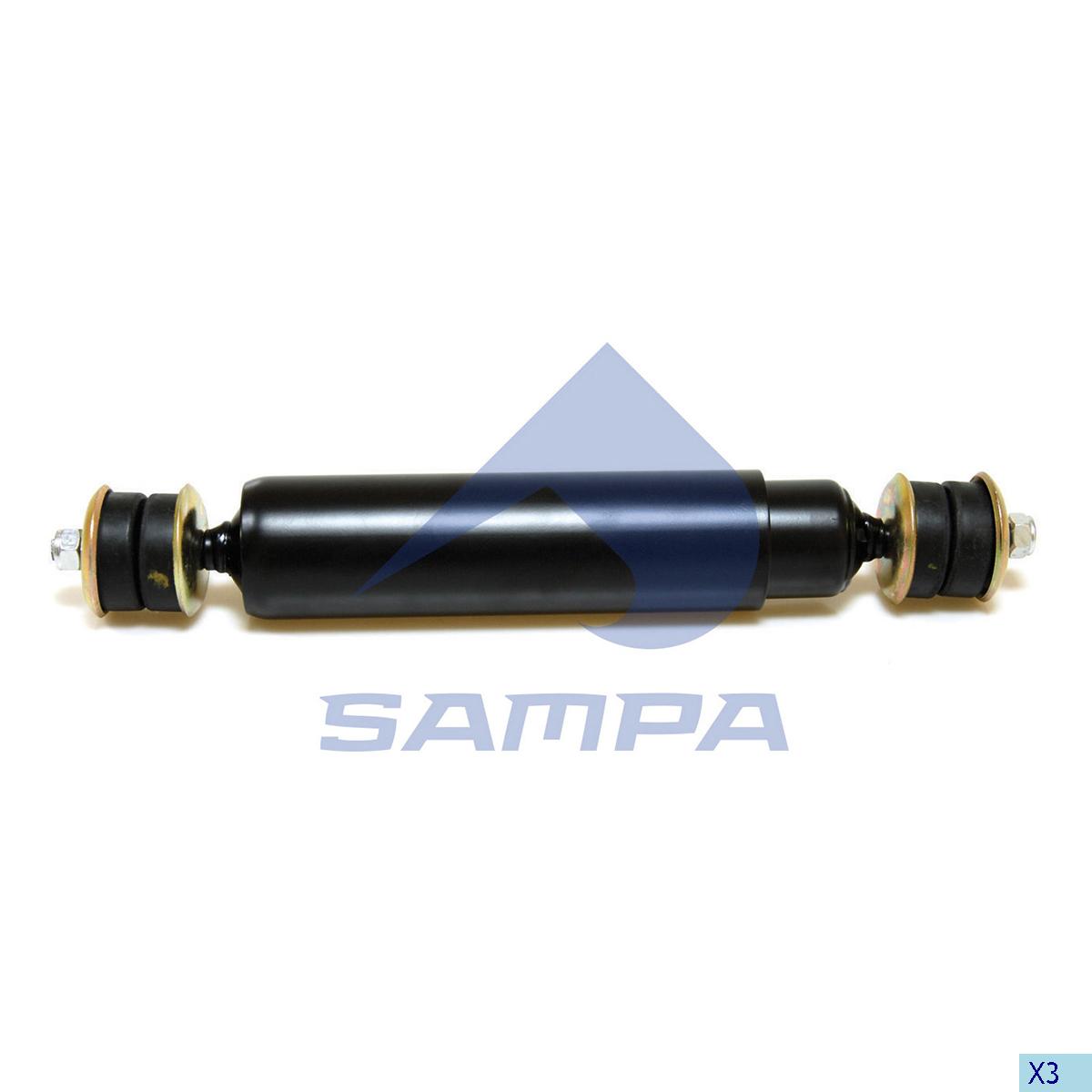 Амортизатор MAN L2000 передний 020.289-01