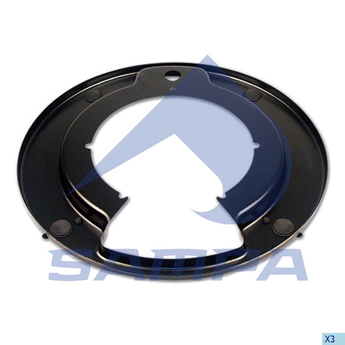 Захист гальмівного барабана Volvo FH/FM d125mm 030.214