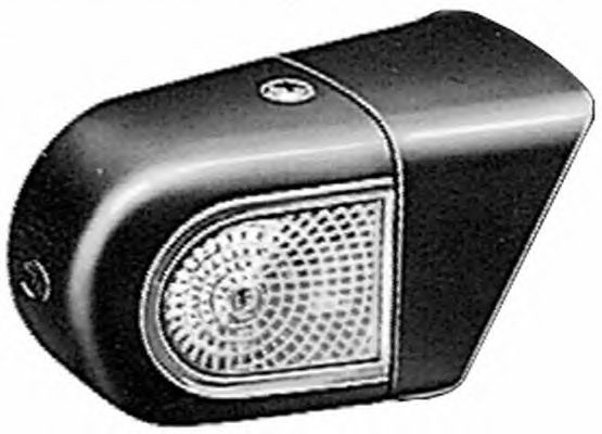 Фонарь габаритный Mercedes 609D-814D передний R (кабина верх) 2XS004 237-301
