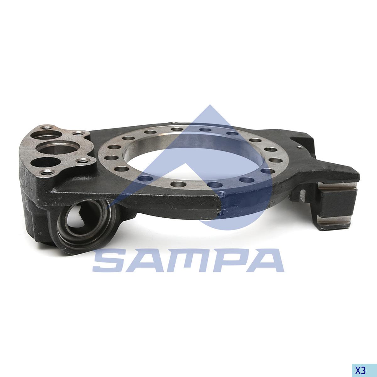 Кронштейн крепления колодок Volvo, Renault Kerax -06 задн 036.446
