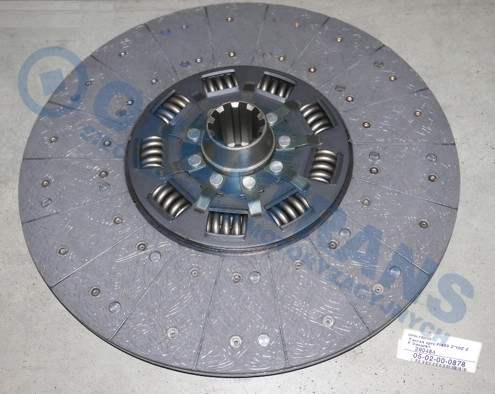Диск зчеплення Mercedes OM-421LA-422LA 05-02-00-0878