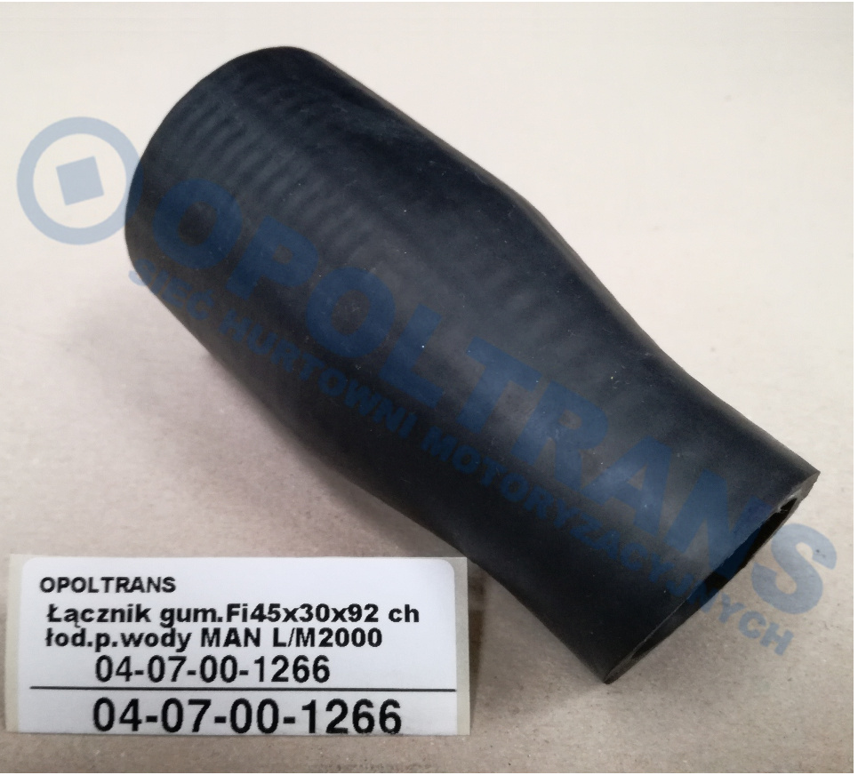 Патрубок помпи води MAN LE 30x45x92 04-07-00-1266