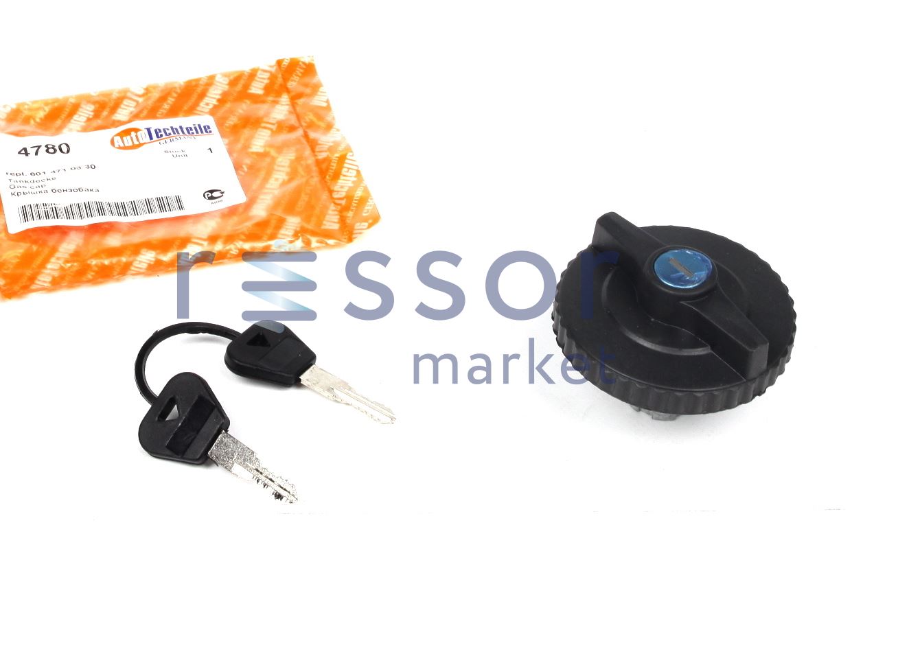 Кришка паливного бака Mercedes 207D-508D з ключем 100 4780