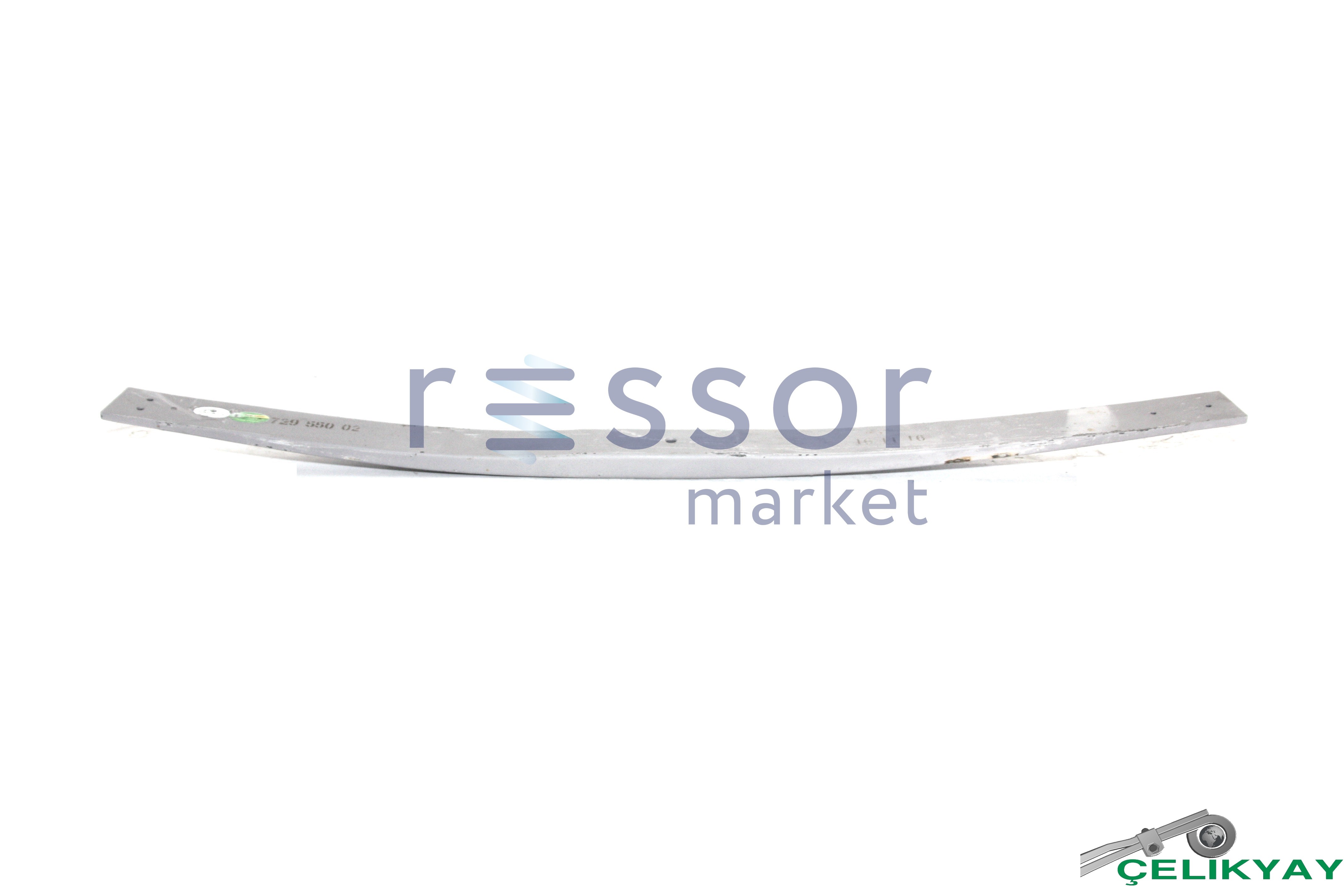 Ресора задня MAN 8.163 / L2000 2-й 2-лист 38mm 72955002