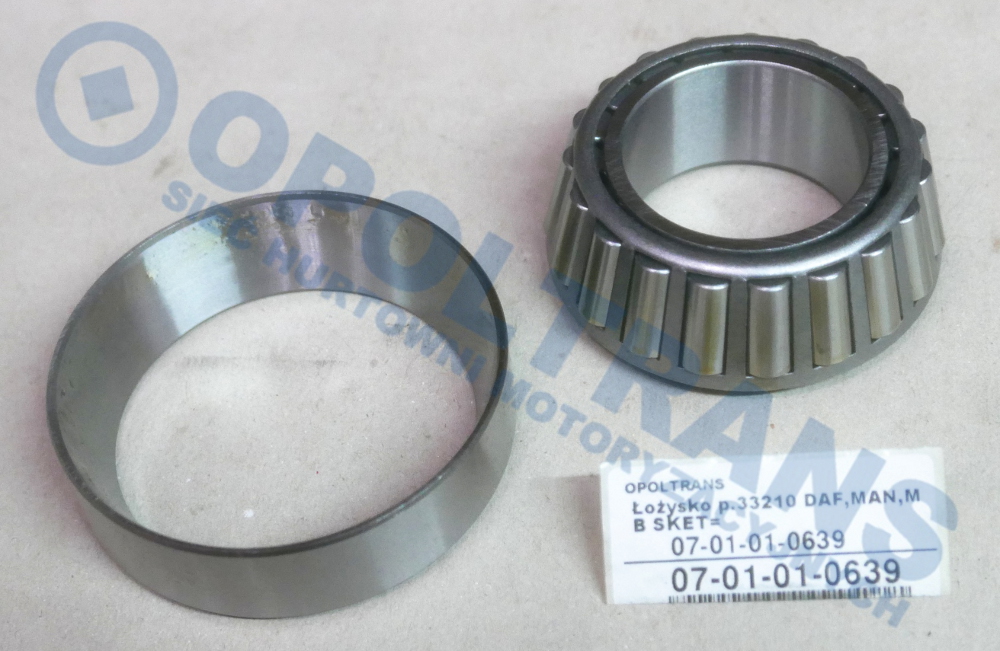 Підшипник маточини Mercedes 1120, O404 перед., зовн. 07-01-01-0639