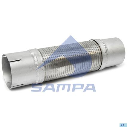 Гофра выхлопной трубы Mercedes 814-1514 OM366-OM366LA 100.051/1