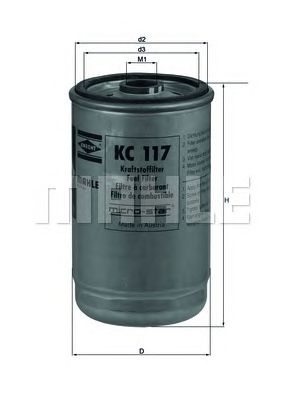 Фильтр топливный DAF KC 117