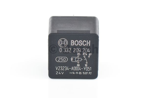 Реле універсальне 5 клем, 24V 0 332 209 204