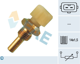 Датчик температуры охл. жидкости Mercedes Atego 815 12-04-04-0081