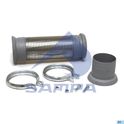 Гофра вихлопної труби Mercedes d95x295 010.662/1
