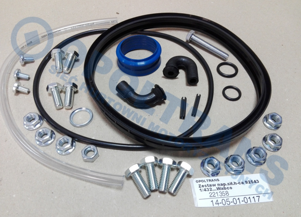 Ремкомплект енергоакумулятора Wabco 925431/432 14-05-01-0117