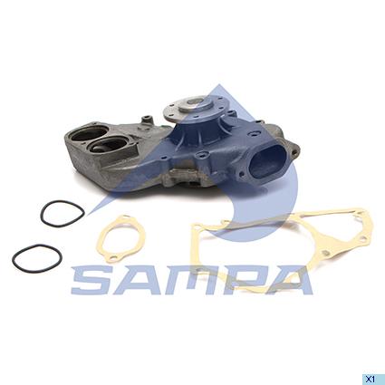 Помпа водяная MAN F2000 D2866, Mercedes OM-401LA-441LA 202.492